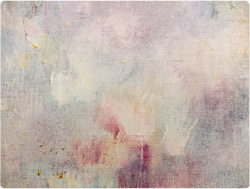 Pastellabstraktion – Bodenschutzmatte – Rutschfest – Schutzmatte für Büro – Vinylmatte – Stuhlunterlage – 120 x 90 cm