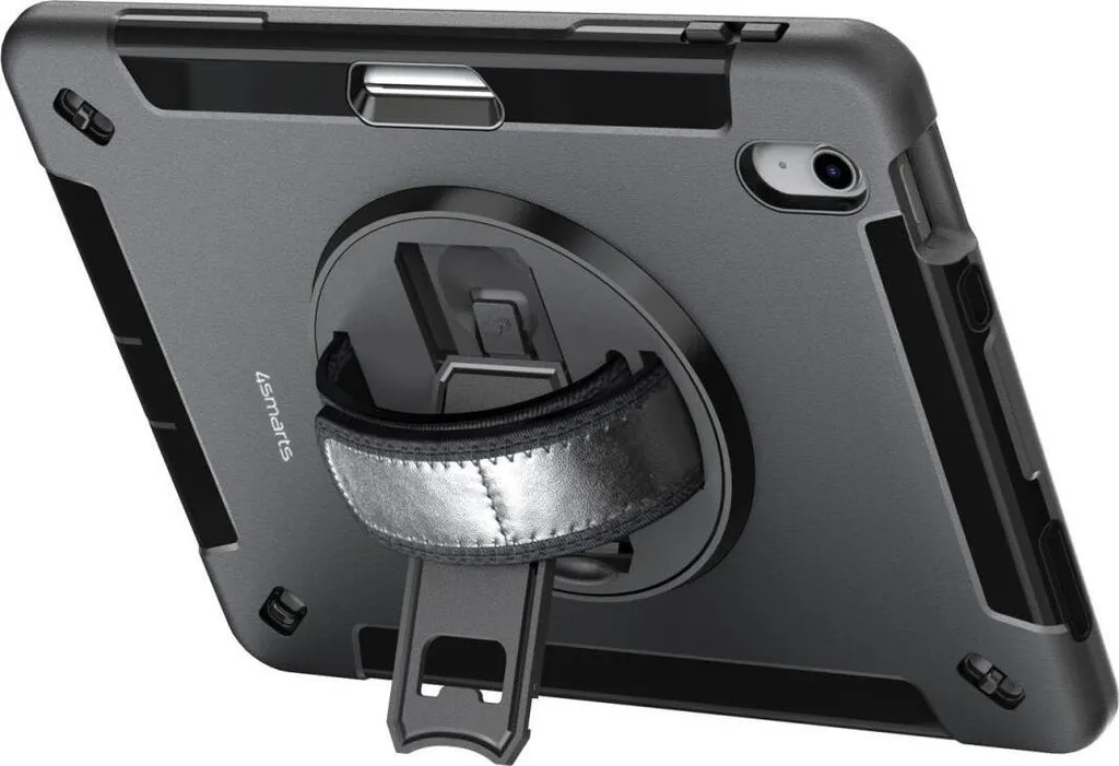 4smarts Rugged Case Grip iPad 10.9 2022 10th Gen Noir - Coque 540233
