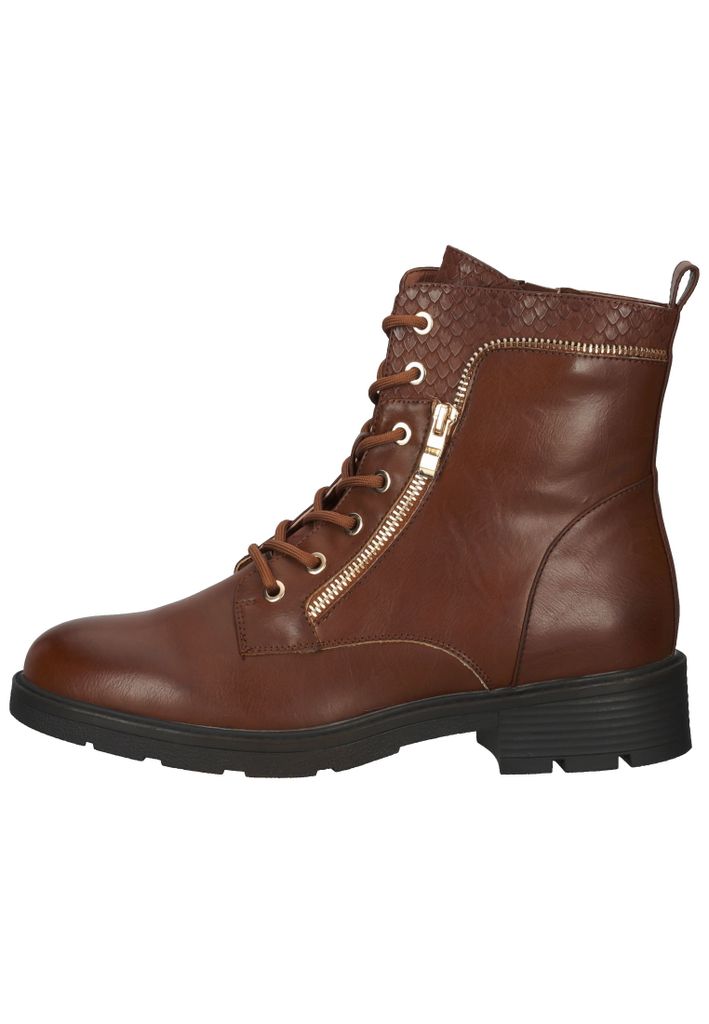 Fitters Footwear Stiefeletten in Übergrößen Braun 2237233 Perunscha Brandy große Damenschuhe