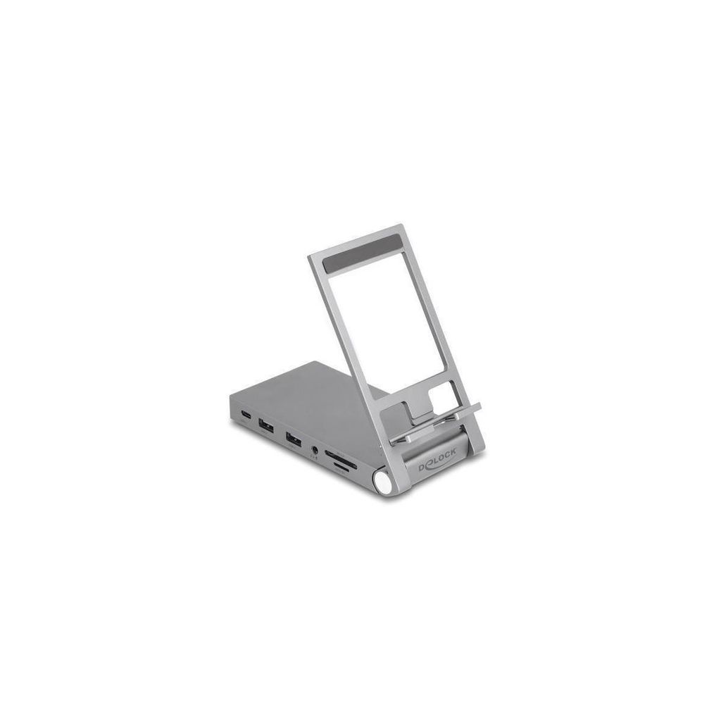 Delock - Dockingstation + Notebook-/Tablet-Ständer - USB-C / Thunderbolt 3 - HDMI