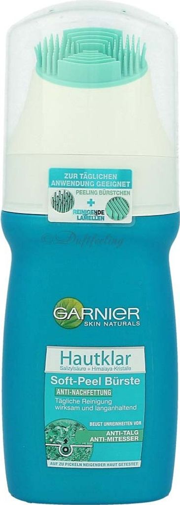 Garnier Hautklar Soft-Peel Bürste Anti-Nachfettung 150 ml Produktbild 