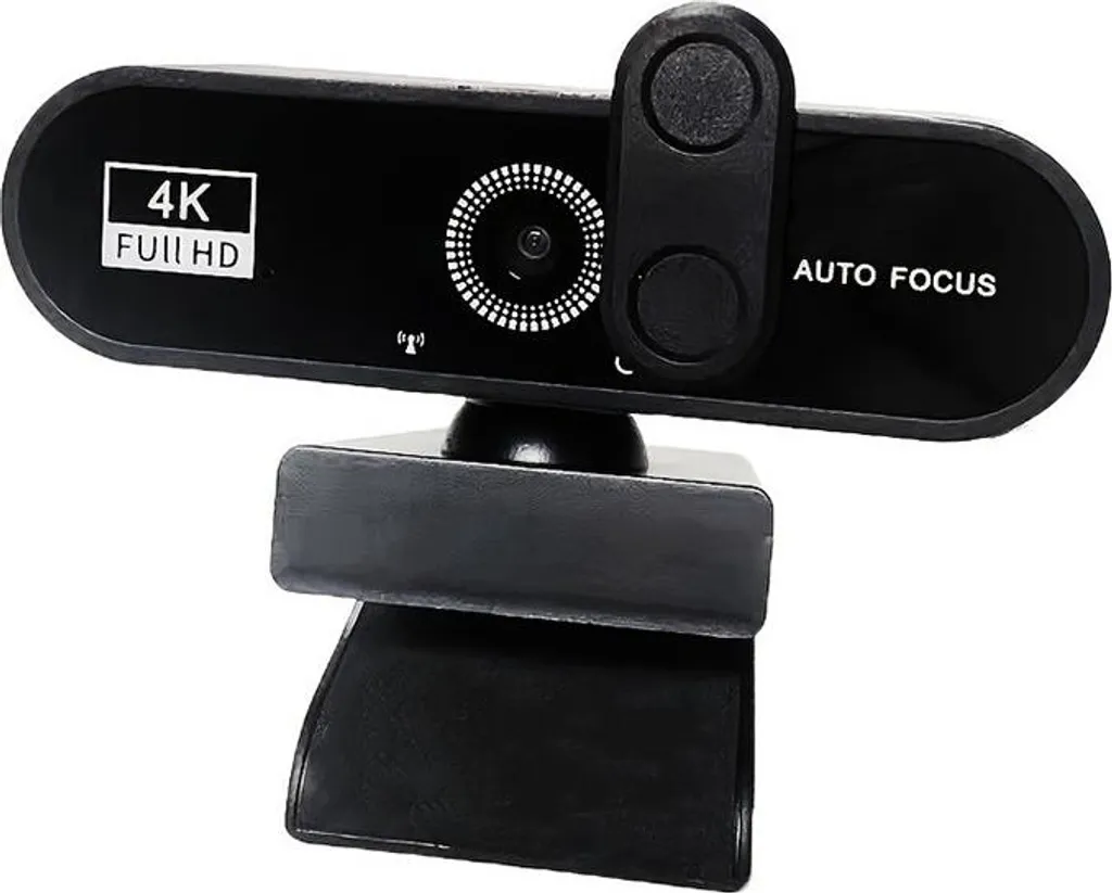Webcam 4K anti-image floue à autofocus précis et carte de stockage 32Go