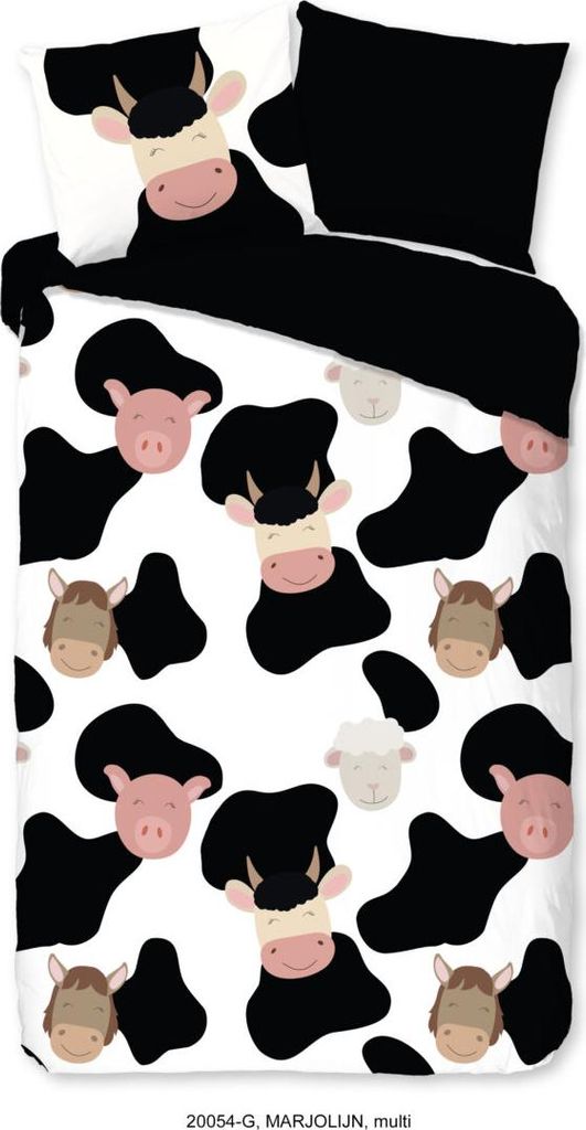 Good Morning Kinderbettbezug "koeien" - multi - (140x200/220 cm) - Baumwolle