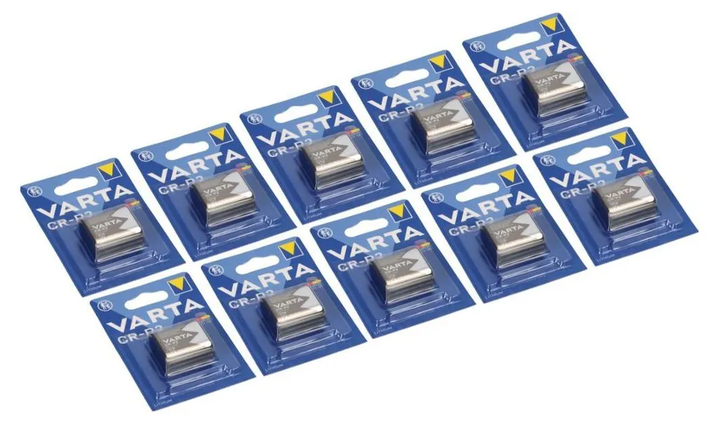 10 Piles 6V CR-P2 VARTA Lithium : Performance et Haute Capacité Photo