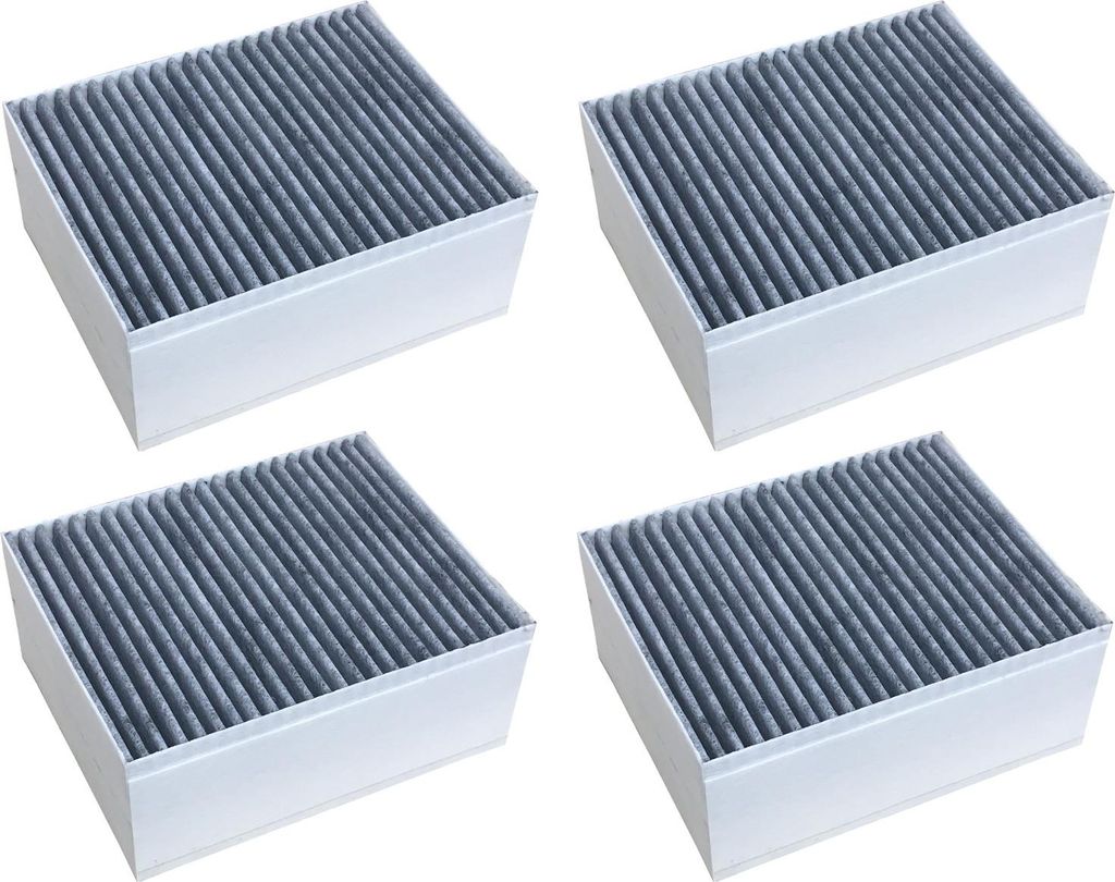 Comedes 4er Set Aktivkohlefilter passend für Bosch Neff Produktbild 