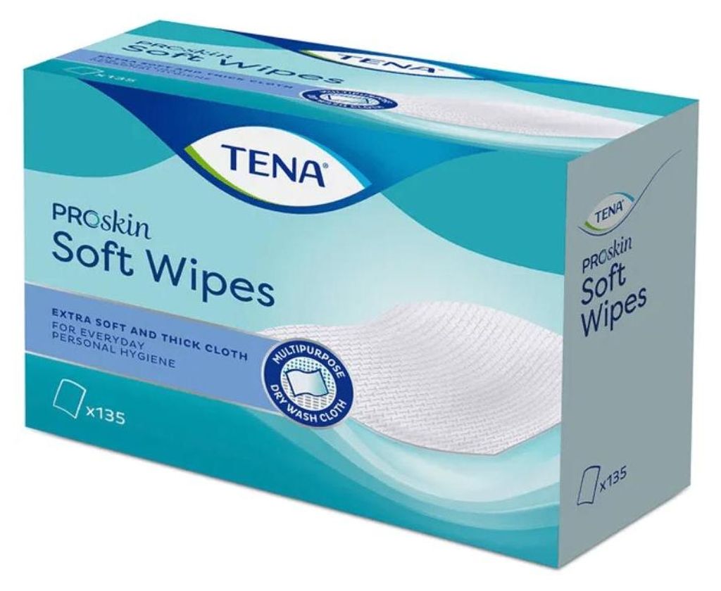 Tena Soft Wipes - 1 confezione da 135 salviette Immagine del prodotto 