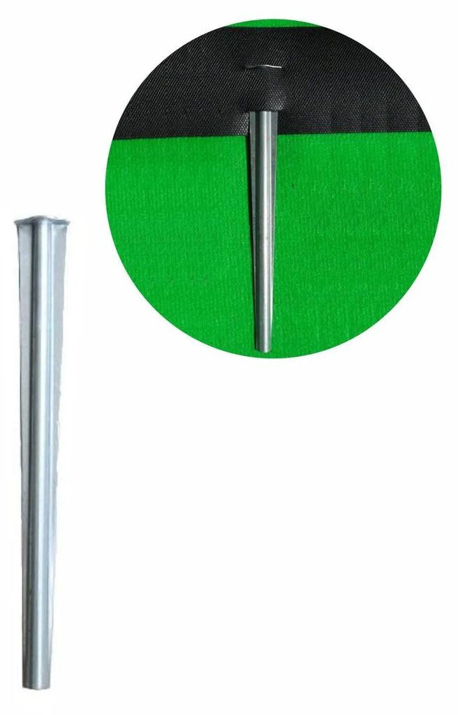 Ancrage au sol en métal 25cm x 3cm | Bordure Jardin | Image du produit 