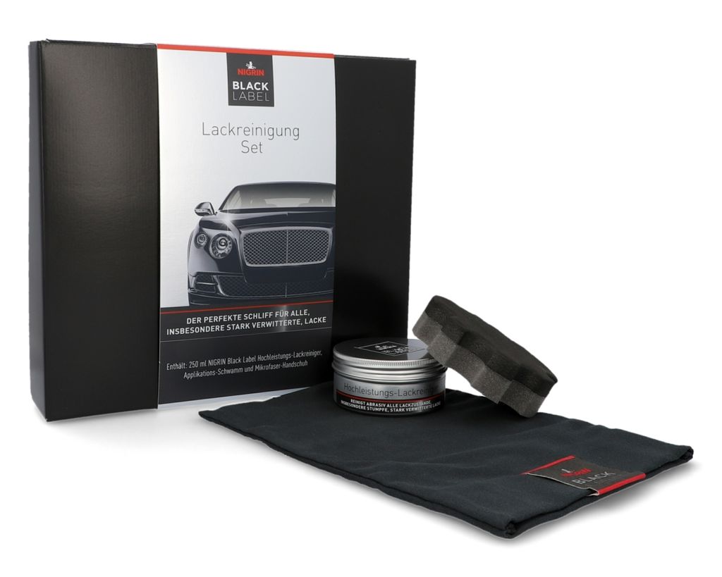 Black Label Lackreinigungs Set