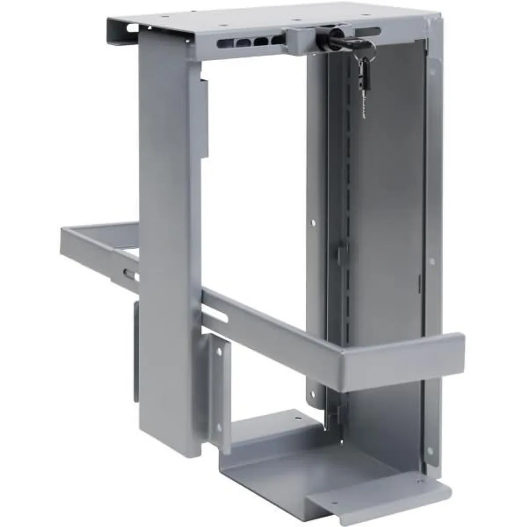 Dataflex 32302 Support pour ordinateur argenté robuste charge 20 kg