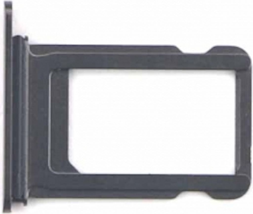 Nano Sim Kartenhalter für iPhone XS, Farbe:Schwarz (grau)