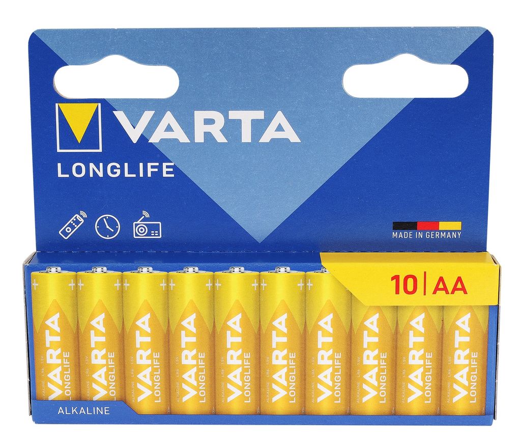 VARTA 4106101761, VARTA Alkaline batterij "LONGLIFE", Productafbeelding 
