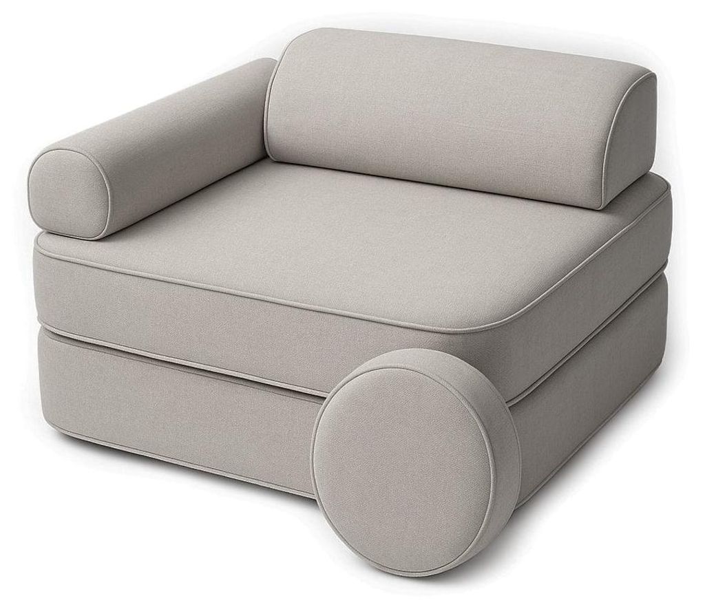 Modularer Kindersessel weich aus Chenille