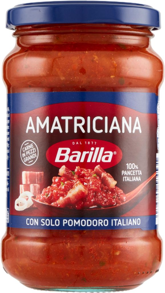 Sauce Amatriciana au lard Barilla, 300 g Image du produit 