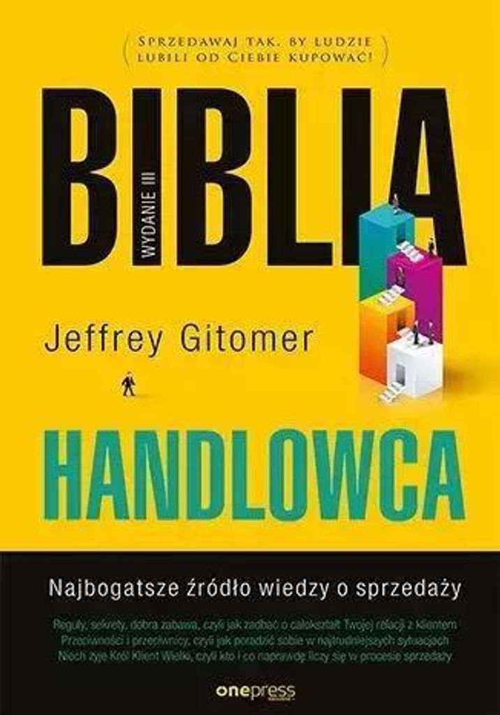 Biblia handlowca Jeffrey Gitomer (Buch auf Polnisch)