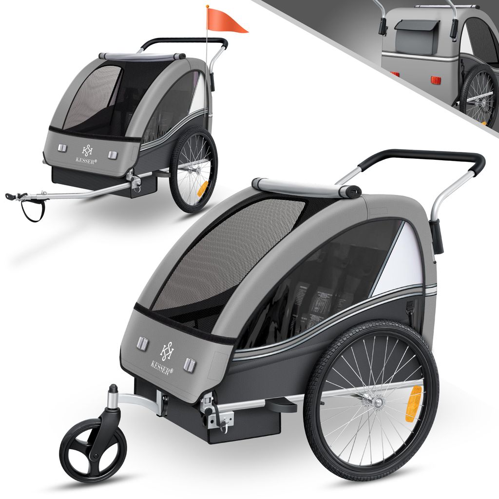 KESSER® Rimorchio per bambini Rimorchio per biciclette Immagine del prodotto 