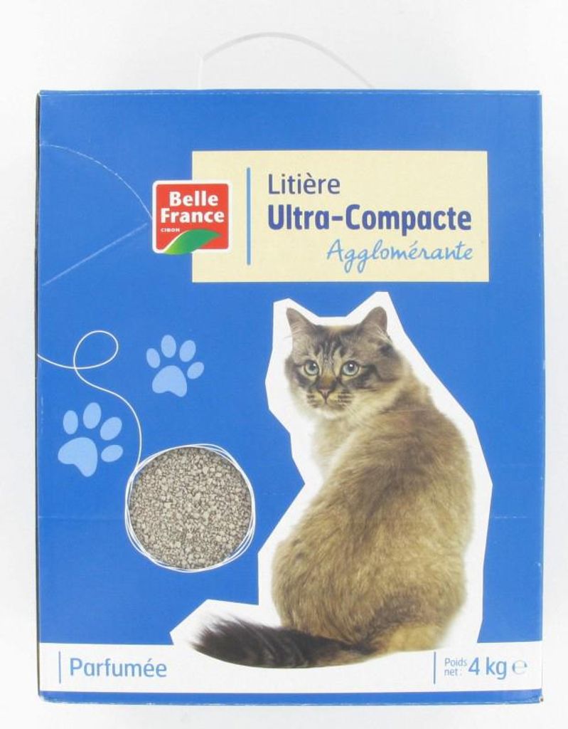 Litière Ultra Compact Parfumée 4kg Image du produit 