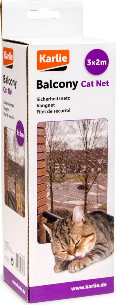 Karlie Katzenschutznetz Transparent, Größe:3 x 2 m Produktbild 