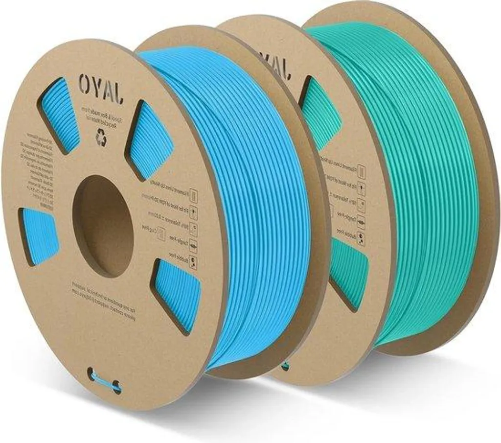 Filament bleu-vert 1.75 mm impression rapide et précision +/-0.02 mm