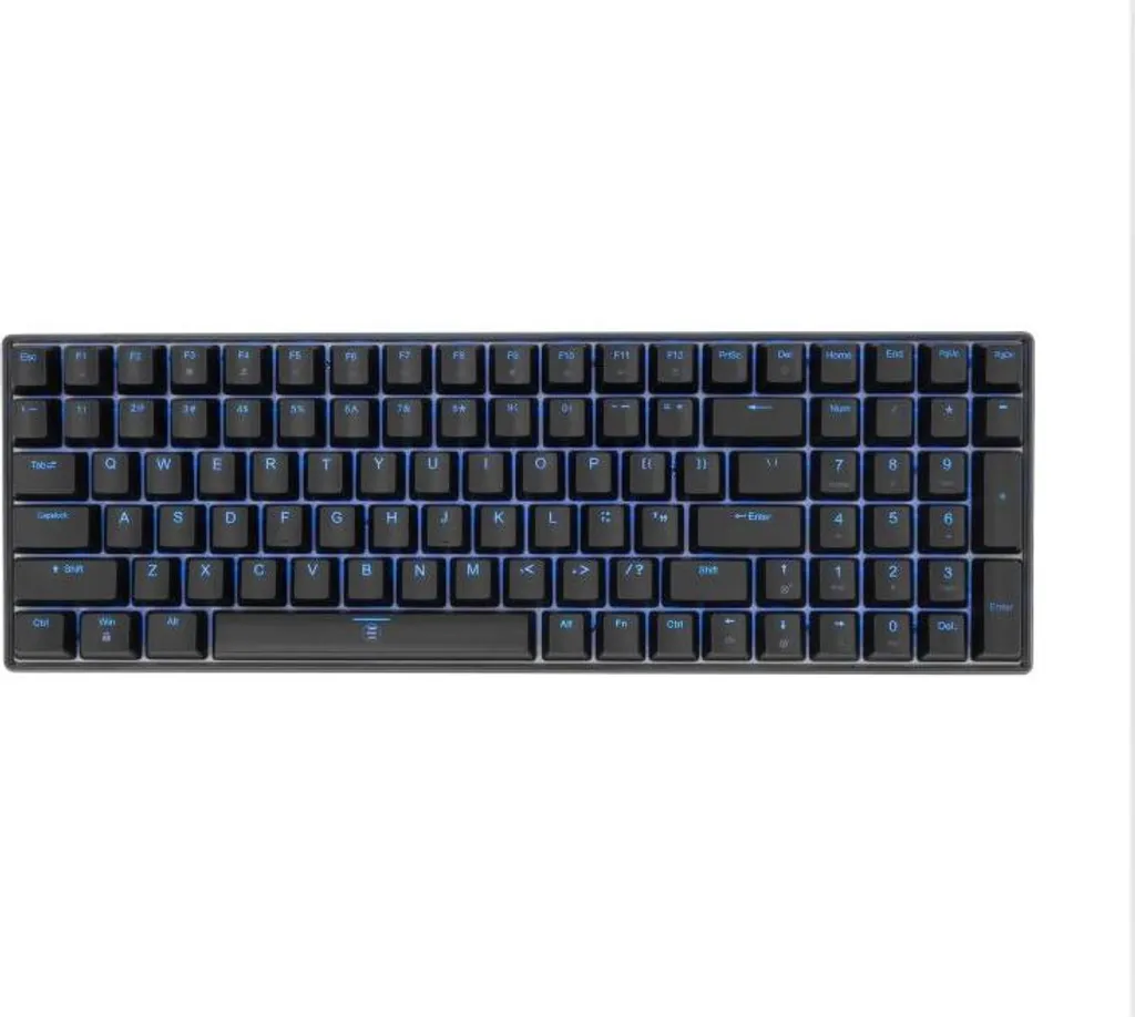 Clavier gaming mécanique White Shark KATANA avec switch rouge fluide