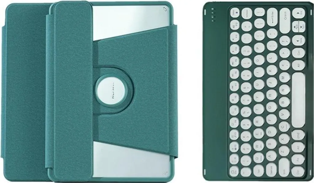 INF Custodia con Tastiera Bluetooth Rotante a 360° per Samsung Tab S8/S7 11"
