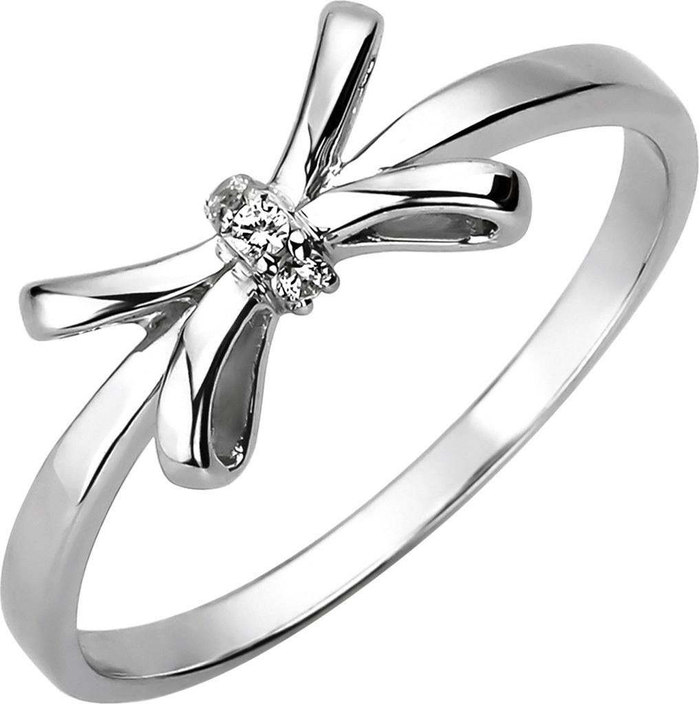 Gr. 52 Damen Ring 925 Sterling Silber 3 Zirkonia Silberring Produktbild 