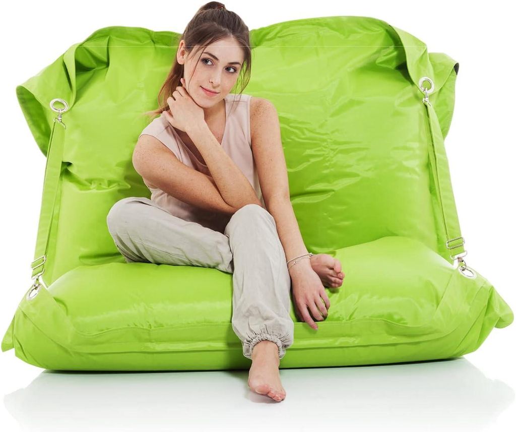 SMOOTHY Sitzsack XXL 450 L mit Reißverschluss - Riesensitzsack Indoor Outdoor | Weich Bean Bag für Kinder & Erwachsene