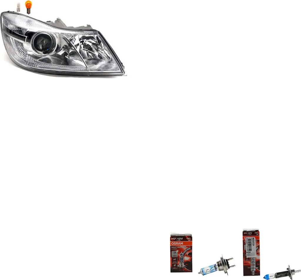 Johns, Fari Osram Night Breaker Laser compatibili con Skoda Octavia 1Z 09-13 Re 1Z1941018S 1Z1941016F