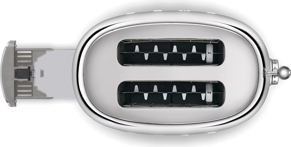 Smeg TSF01SSEU chrom 2-Scheiben-Toaster  950 Watt  Produktbild 8