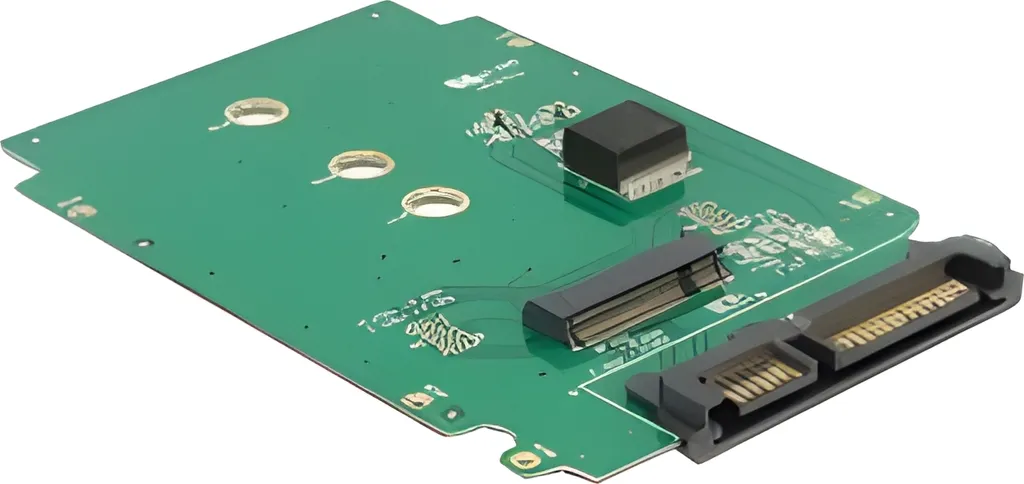 Convertitore Delock 62521 SATA 22 Pin a M.2 NGFF - Standard 2.5 Pollici - 1