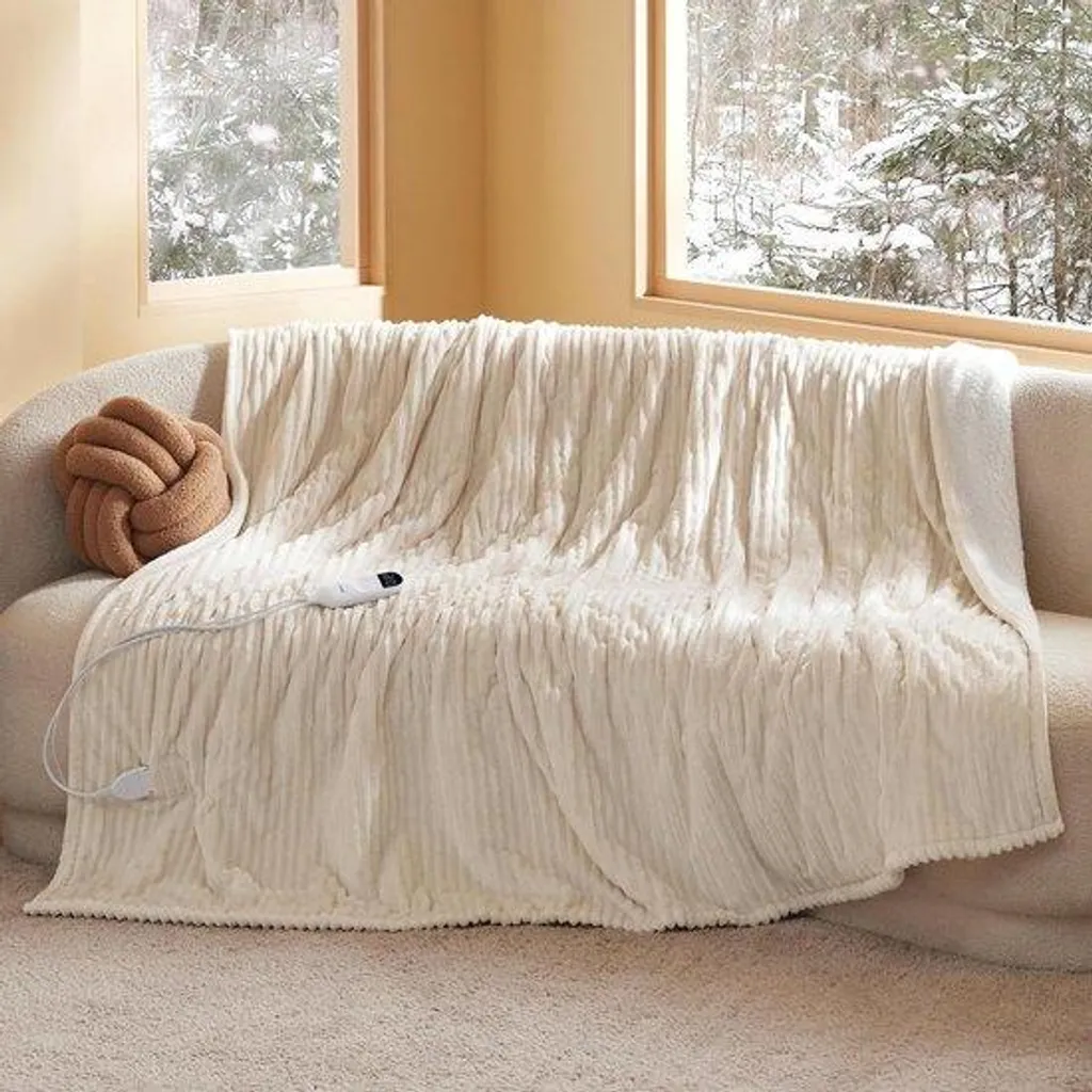 Couverture chauffante E1 180x200 : Dites Adieu au Froid dans votre Lit