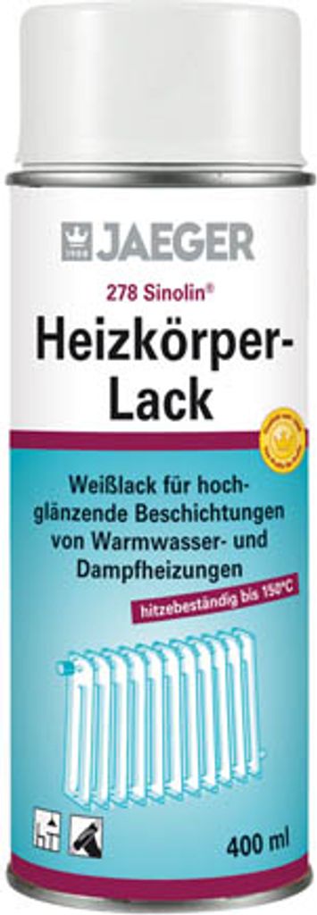 Jäger Lacke Jäger Lacke Heizkörper-Lackspray, 400 ml, weiß, Produktbild 2