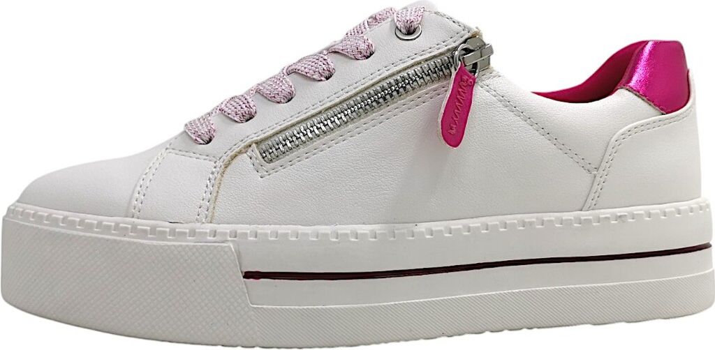 Jana sportlicher Schnürer Weiß in Gr. 39