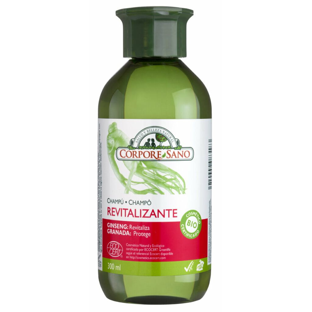 Corpore Champu Revitalizante Ginseng y Granada 300ml Bio