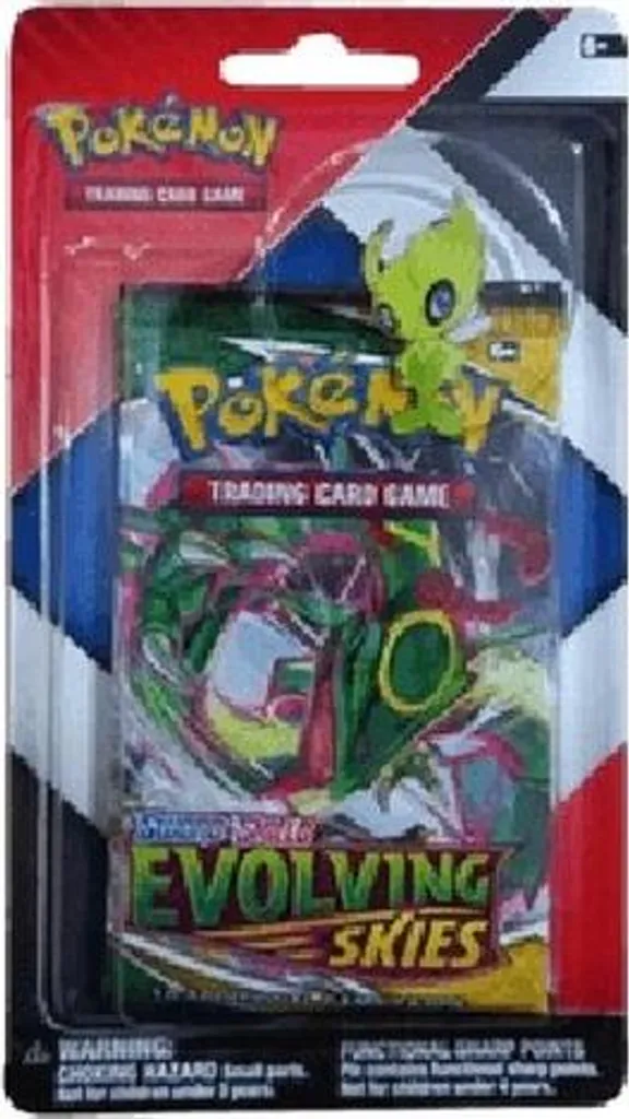 Pack Blister Pokémon Celebi : 2 Pins Émaillés Finition Métal Luxe