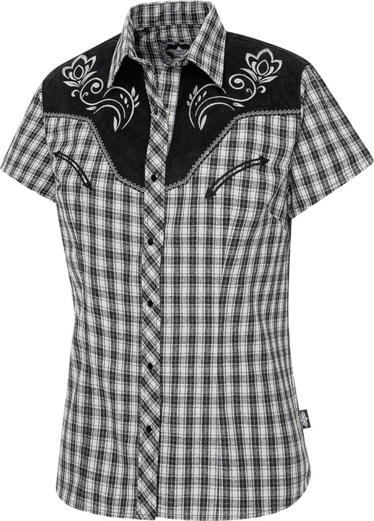 Stars & Stripes Damen Westernbluse »CLARA« Gr.L