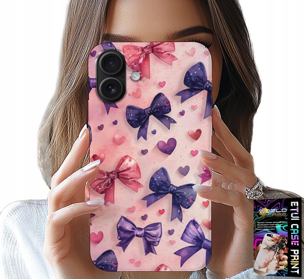 Hülle Für Iphone 16 Plus - Bunte Bandmuster + Glas