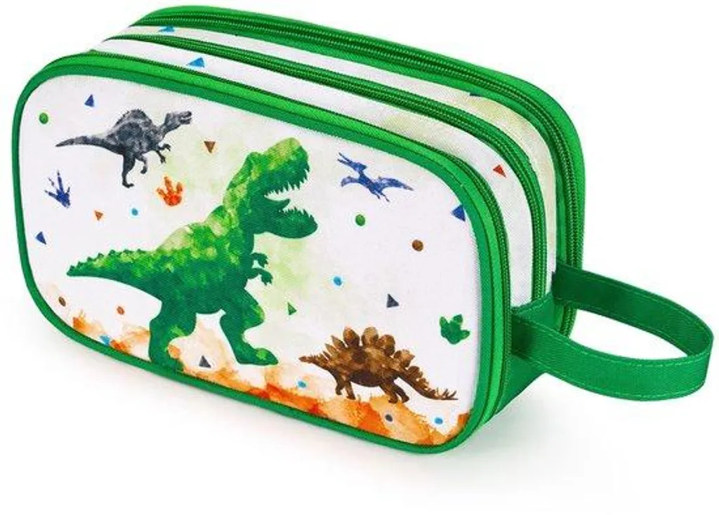 Pot ergonomique étanche dinosaure pour garçon avec bac amovible