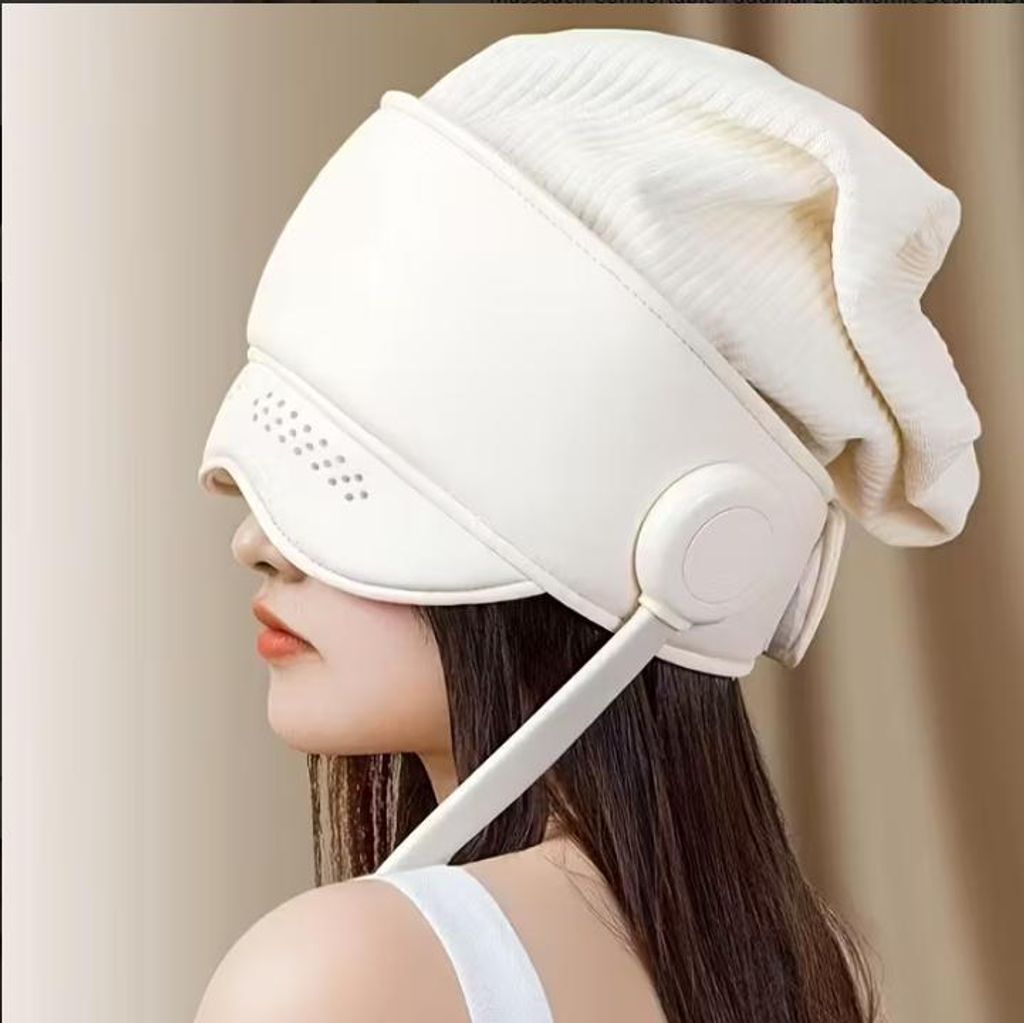 3pcs 360° Kopfhautmassagegerät, 6 Airbags, wiederaufladbar Produktbild 