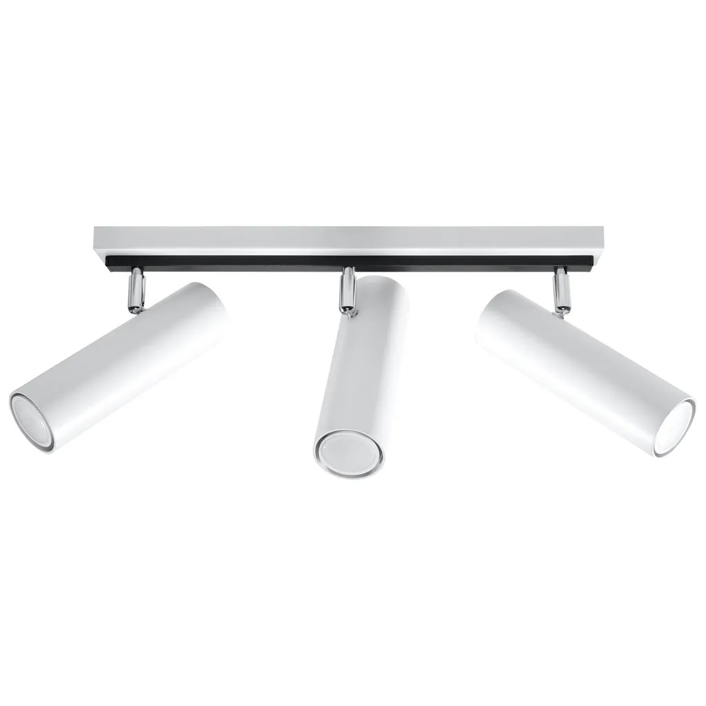 Lampada Soffitto 3 Luci Bianca DIREZIONE Sollux - Offerta E-commerce