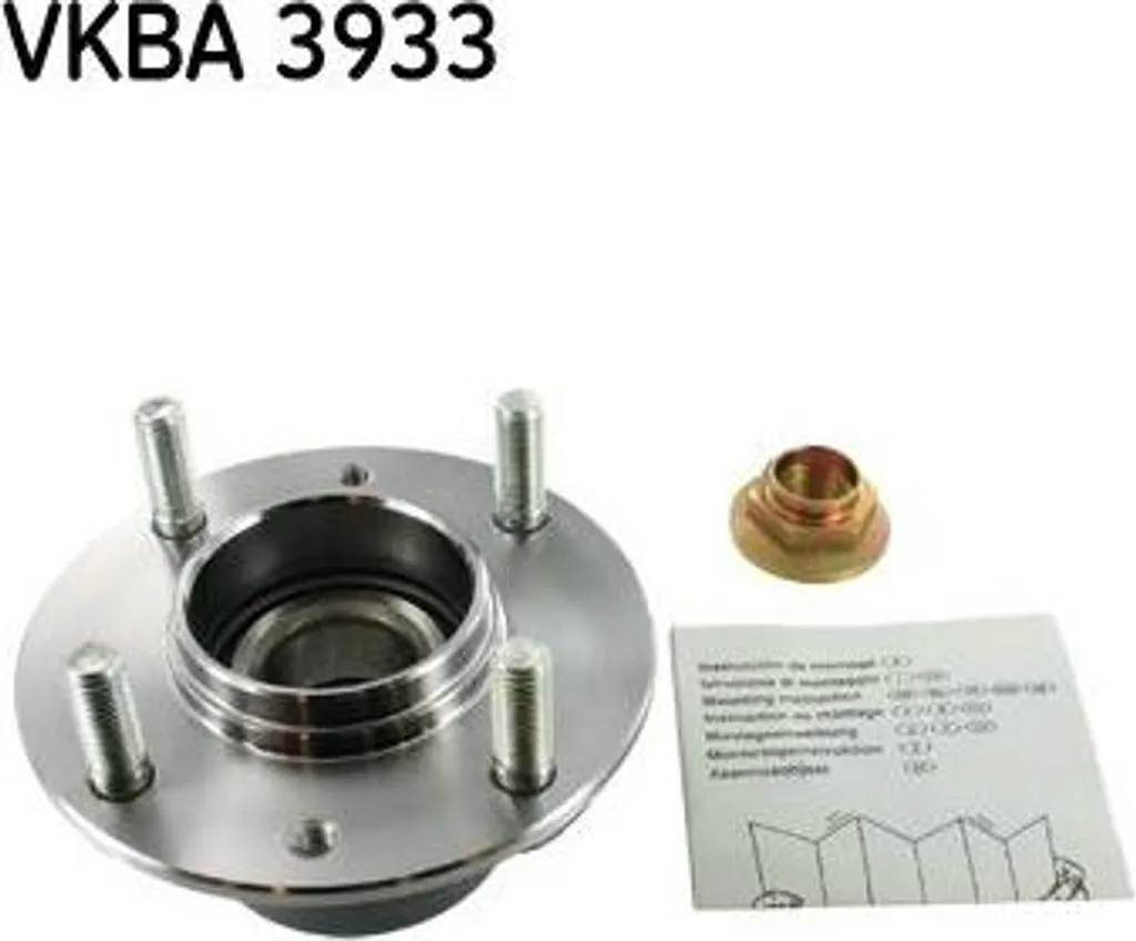 Remplacer roulement de roue pour Carens et Clarus - SKF VKBA 3933 OE