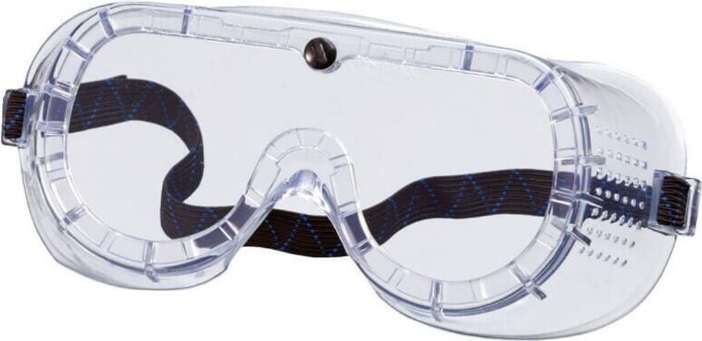 Schutzbrille en66 mit Gummiband Brillenträger