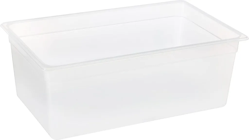 Bac Alimentaire GN 1/1 de 28 Litres en Polypropylène pour Cuisine