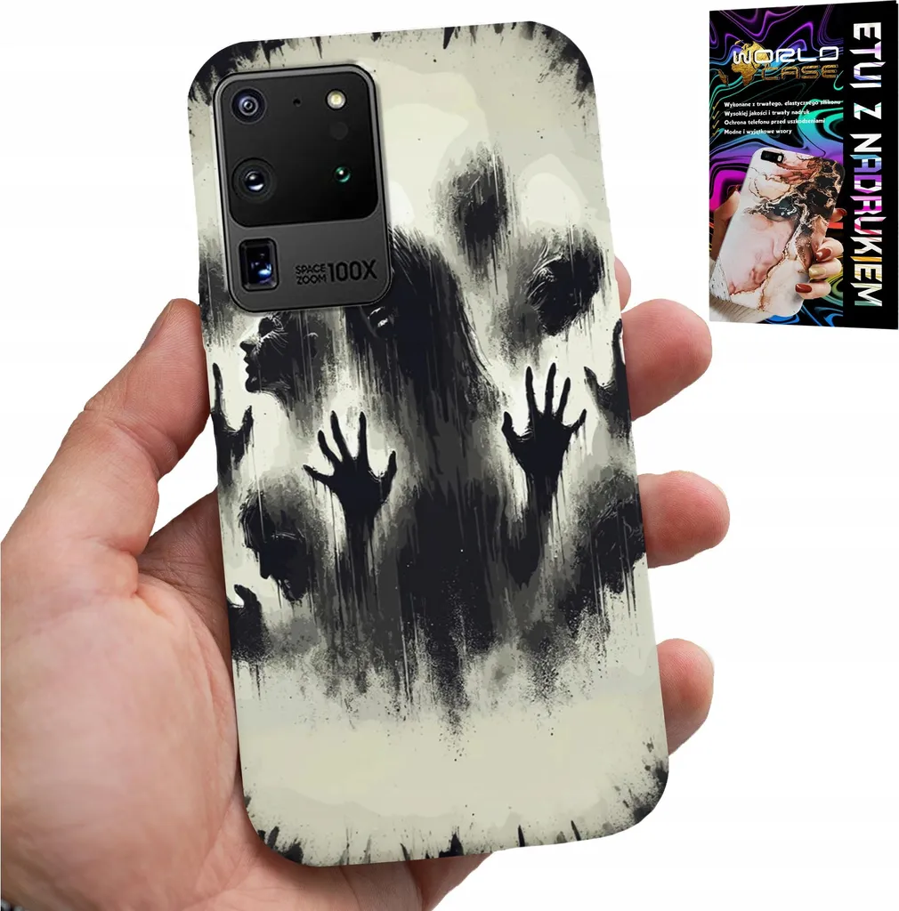 Custodia Samsung Galaxy S20 Ultra TWD Zombie + Protezione Folia