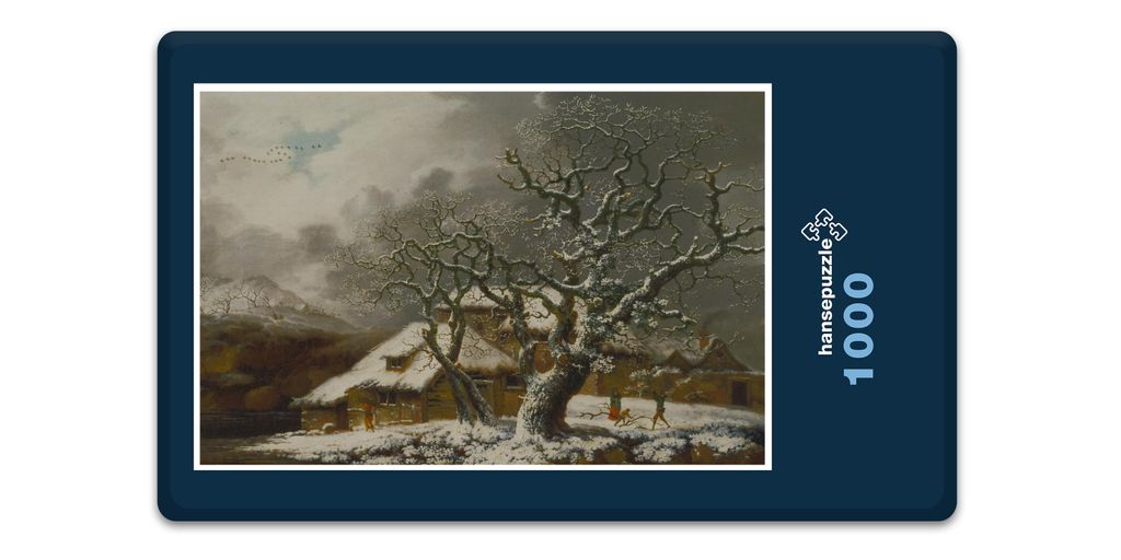 hansepuzzle 16162 - Kinder im Garten Puzzle, 1000 Teile, Natur, 60,0 x 46,0cm mit hochwertiger Aufbewahrung, Kartonbox & Beutel