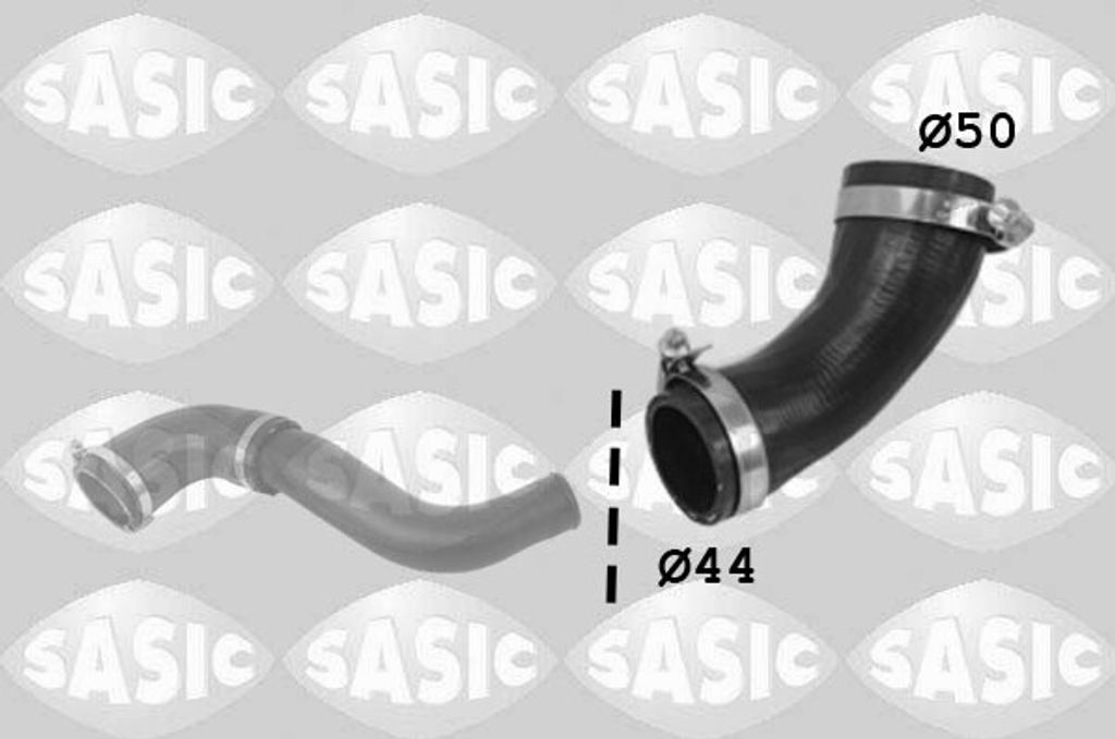 SASIC 3336223 Turbo Ladeluftschlauch für FORD FOCUS III Turnier Kuga Mk2 (DM2) FOCUS III C-Max II (DXA/CB7, DXA/CEU) Grand C-Max (DXA/CB7, DXA/CEU)