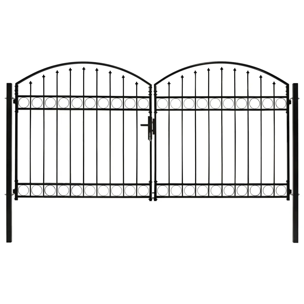 Portail de jardin Assen 300 x 150 cm pour sécuriser l'entrée de maison