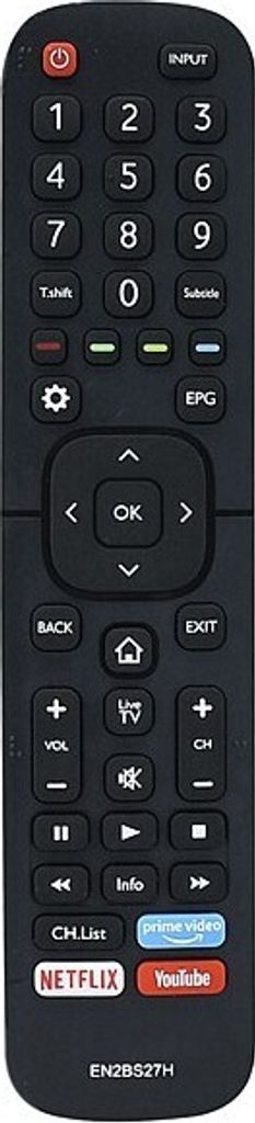 Hisense EN2B127H Ersatzfernbedienung