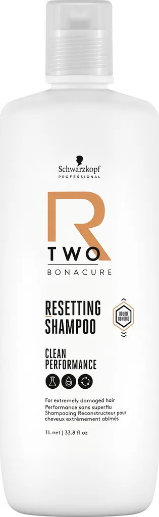 Schwarzkopf R-TWO Shampoo 1000ml | Scienza della Ricostruzione Capillare