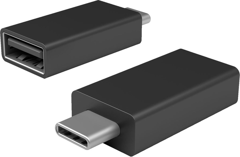Microsoft Surface USB-C auf USB 3.0 Adapter - Schwarz Produktbild 