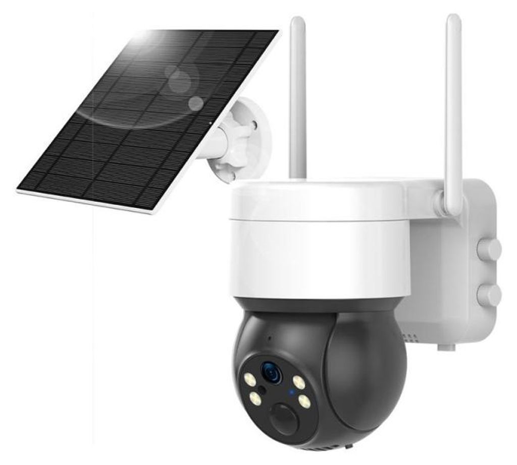 3MP PTZ WLAN-Kamera mit Solarpanel Secutek SRT-BC10T